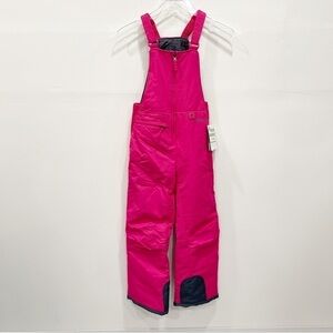Arctix Neon Pink Snow Bib Overalls Coveralls Youth Medium
